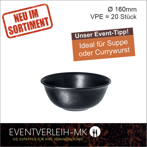 Terrine 16cm - (Schwarz)